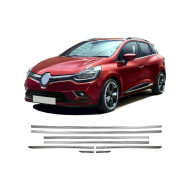 Renault Clio 4 Krom Cam Çıtası Sw 2012-2019
