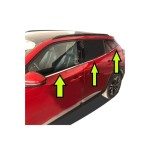 Peugeot 2008 Krom Paslanmaz Cam Çıtası 2020 Üzeri Araçlara Uyumlu 