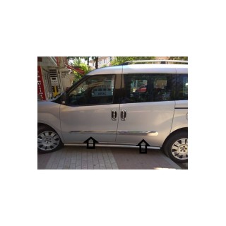 Fiat Doblo Krom Yan Kapı Çıtası 2010 Üzeri Uyumlu Fiat Doblo Krom Yan Kapı Çıtası 2010 Üzeri Uyumlu