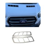Ford Transit 2019 Üzeri Krom Havalandırma Izgarası 2 Parça Paslanmaz Çelik 