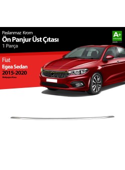 Fiat Egea Sedan Krom Ön Panjur Üst Çıtası 2015-2020