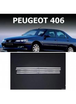 Peugeot 406 Krom Cam Çıtası 1995-2004 