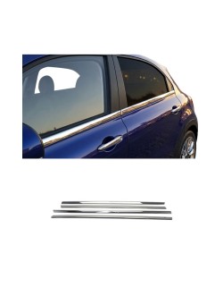 Fiat 500x Krom Cam Çıtası 2014 Üzeri Uyumlu 