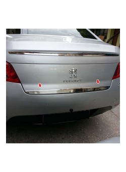 Peugeot 508 Krom Bagaj Alt Çıtası