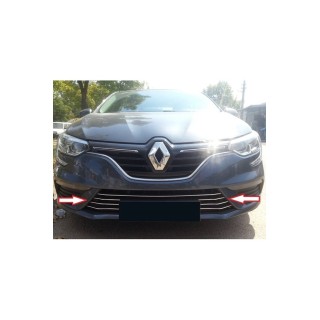 Renault Megane 4 Krom Ön Tampon Çıtası 2016-2020 7 Parça Renault Megane 4 Krom Ön Tampon Çıtası 2016-2020 7 Parça