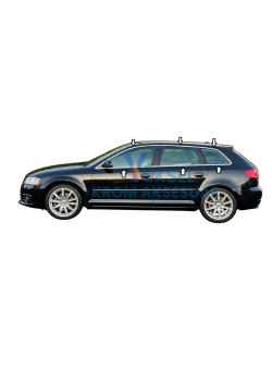 Audi A3 Hb Krom Cam Çerçeve 2008-2012 Uyumlu 