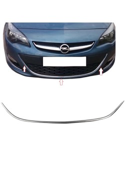 Opel Astra J Sedan Krom Ön Tampon Çıtası 2010 Üzeri Uyumlu 