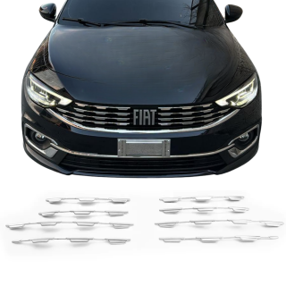 Fiat Egea Krom Ön Panjur 2020 Üzeri Uyumlu Fiat Egea Krom Ön Panjur 2020 Üzeri Uyumlu