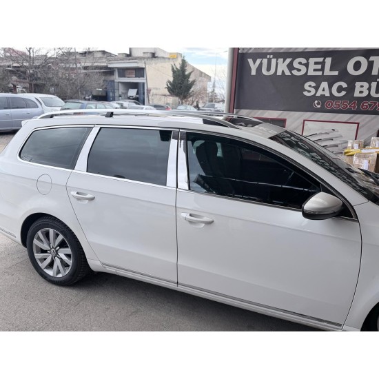Volkswagen Passat B7 Sw Krom Kapı Direği 2011-2014 Uyumlu