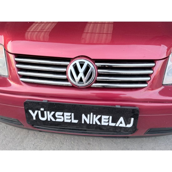 Volkswagen Bora Krom Ön Panjur 8 Parça Volkswagen Bora Krom Ön Panjur 8 Parça