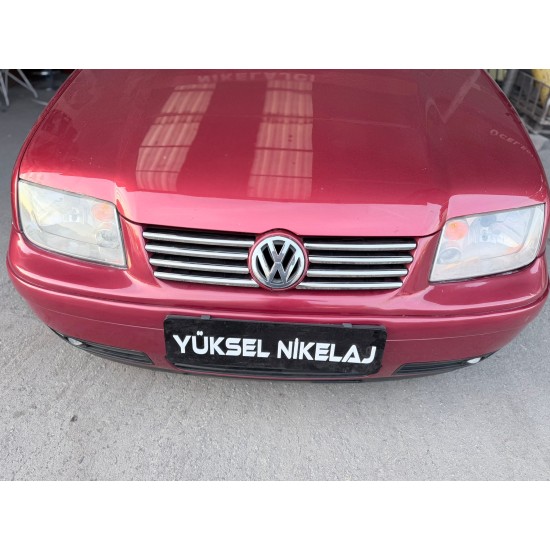 Volkswagen Bora Krom Ön Panjur 8 Parça Volkswagen Bora Krom Ön Panjur 8 Parça
