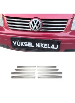 Volkswagen Bora Krom Ön Panjur 8 Parça 