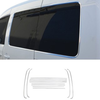 Volkswagen Caddy Krom Cam Çerçeve Tam Tur 2003-2015 Uyumlu