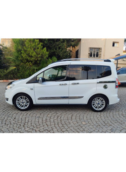Ford Courier Krom Yan Kapı Çıtası 2014 Üzeri Paslanmaz Çelik 