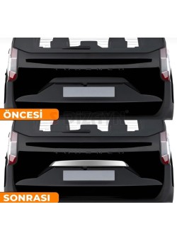 Ford Courier Krom Bagaj Çıtası 2023 Üzeri Plaka Üstü 