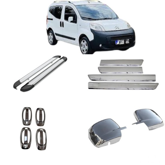 Citroen Nemo Avantajlı Krom Set 2008-2023 Arası Uyumlu