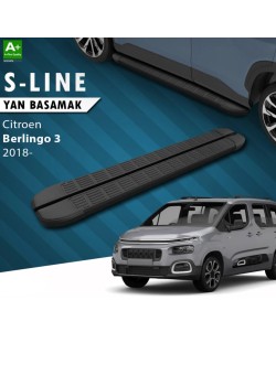 Citroen Berlingo Yan Basamak Siyah 2018 Üzeri Citroen Berlingo Yan Basamak Siyah 2018 Üzeri