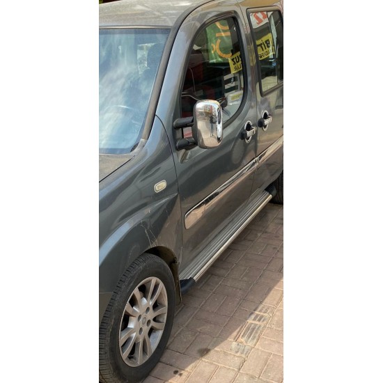 Fiat Doblo Krom Ayna Kapağı 2000-2010 Uyumlu 