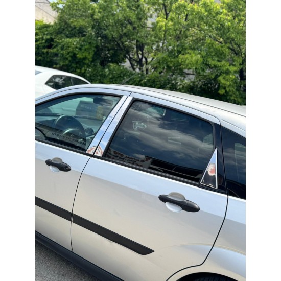Ford Focus 1 Hb Krom Kapı Direği 1998-2005 Uyumlu