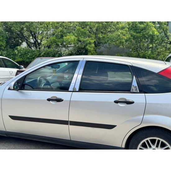 Ford Focus 1 Hb Krom Kapı Direği 1998-2005 Uyumlu