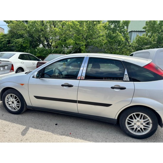 Ford Focus 1 Hb Krom Kapı Direği 1998-2005 Uyumlu