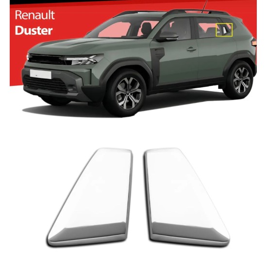 Dacia Duster Krom Arka Kapı Kolu 2024 Üzeri 2 Parça