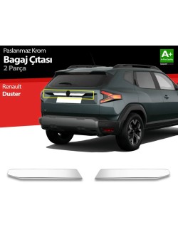 Dacia Duster Krom Bagaj Çıtası 2024 Üzeri 2 Parça 