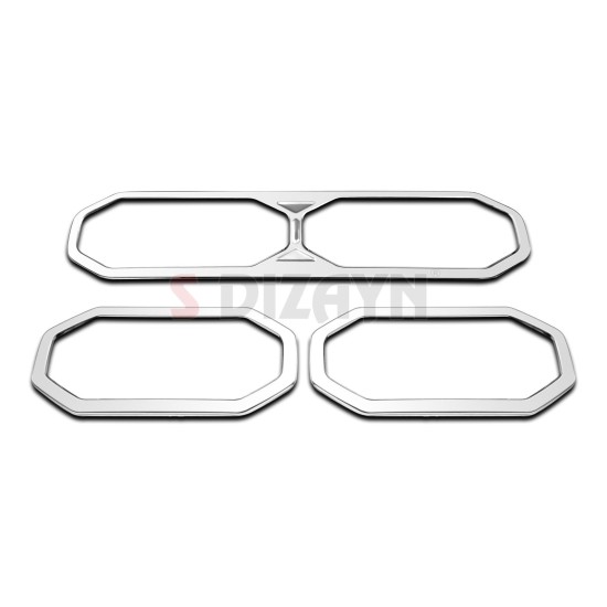 Renault Duster Krom Havalandırma Çerçevesi 2024 Üzeri 