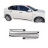 Fiat Egea Sedan Krom Yan Kapı Çıtası 2014-2025 Uyumlu 