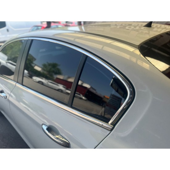 Fiat Egea Krom Cam Çerçeve Sedan 2015 Ve Üzeri Uyumlu (Geniş Modeli)