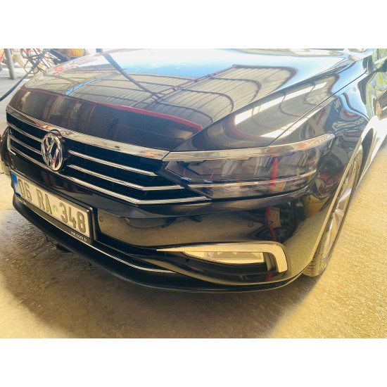 Volkswagen Passat B8.5 Krom Far Çıtası 2019 Üzeri Uyumlu