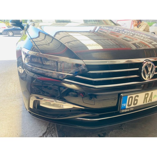 Volkswagen Passat B8.5 Krom Far Çıtası 2019 Üzeri Uyumlu