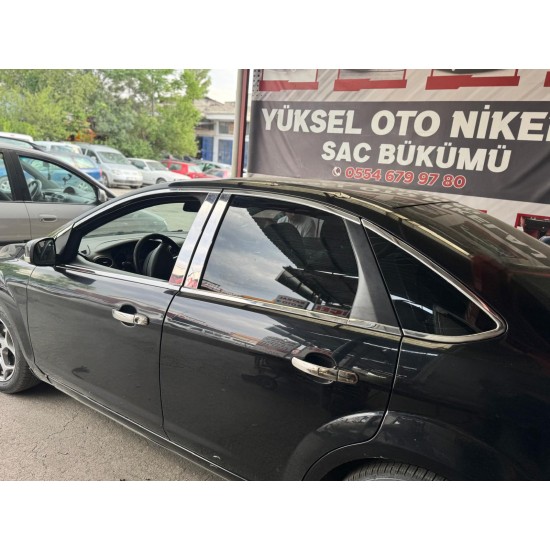 Ford Focus 2 Sedan Krom Kapı Direği 2005-2011 Uyumlu