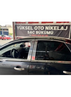 Ford Focus 2 Sedan Krom Kapı Direği 2005-2011 Uyumlu 