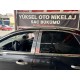 Ford Focus 2 Sedan Krom Kapı Direği 2005-2011 Uyumlu
