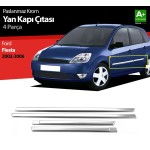 Ford Fiesta Krom Yan Kapı Çıtası 2002-2006 Uyumlu 