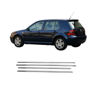 Volkswagen Golf 4 Krom Cam Çıtası 1998-2005 Uyumlu