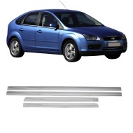 Ford Focus 2 Hb Krom Yan Kapı Çıtası 2005-2008 Uyumlu 