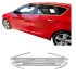 Opel Astra J Hb Krom Cam Çerçeve Nikelajı Tam Tur Paslanmaz Çelik 