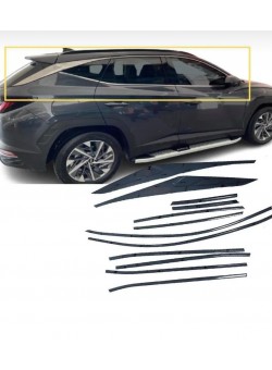 Hyundai Tucson Krom Cam Çerçeve Tam Tur 2021