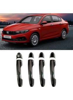 Fiat Egea Sedan Krom Kapı Kolu 2014-2024 Uyumlu 