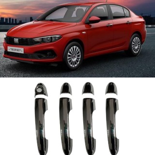 Fiat Egea Sedan Krom Kapı Kolu 2014-2024 Uyumlu Fiat Egea Sedan Krom Kapı Kolu 2014-2024 Uyumlu