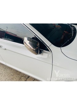 Volkswagen Passat B8 Krom Çelik Ayna Kapağı 2015 Üzeri