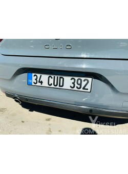 Renault Clio 5 Arka Tampon Nikelajı 2019 Üzeri Uyumlu