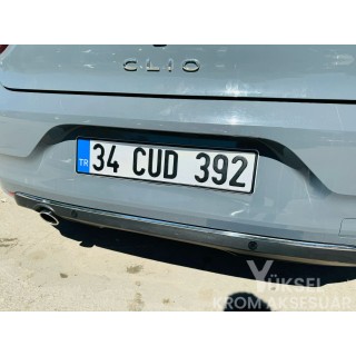 Renault Clio 5 Arka Tampon Nikelajı 2019 Üzeri Uyumlu Renault Clio 5 Arka Tampon Nikelajı 2019 Üzeri Uyumlu