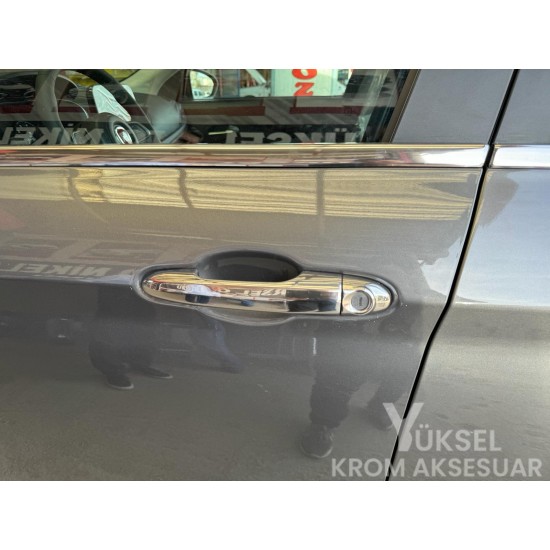 Fiat Egea Cross Krom Kapı Kolu 2015 Üzeri Paslanmaz Çelik