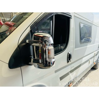 Peugeot Boxer Krom Ayna Kapağı 2006-2023 Uyumlu Peugeot Boxer Krom Ayna Kapağı 2006-2023 Uyumlu