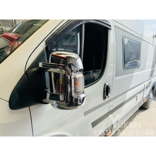 Peugeot Boxer Krom Ayna Kapağı 2006-2023 Uyumlu Peugeot Boxer Krom Ayna Kapağı 2006-2023 Uyumlu