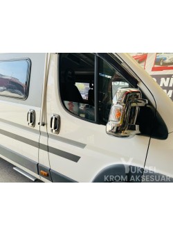 Fiat Ducato Krom Ayna Kapağı 2006-2023 Uyumlu 