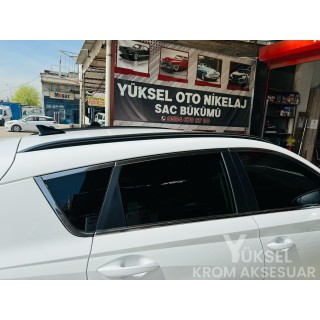 Hyundai Bayon Krom Cam Çerçevesi 12 Parça 2021-2024 Uyumlu Paslanmaz Çelik Hyundai Bayon Krom Cam Çerçevesi 12 Parça 2021-2024 Uyumlu Paslanmaz Çelik